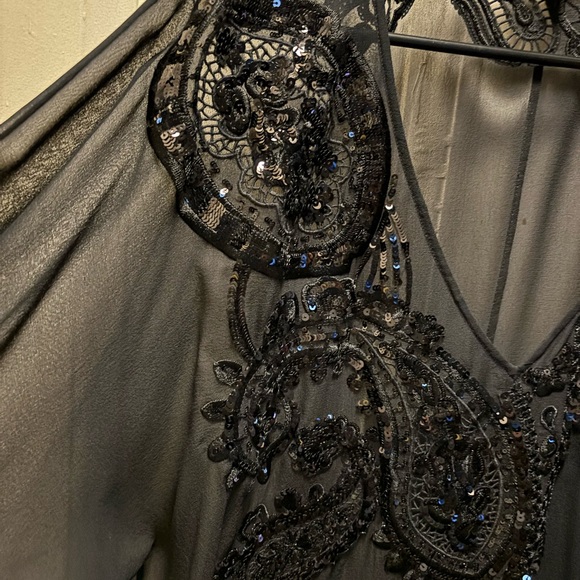 KAREN MILLEN Beautiful embroidered blouse, very good condition, size 12 - Picture 13 of 16